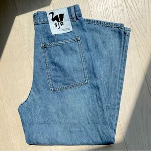SR vs. Sandrine Rose “virgin the label” | Wide Leg Jeans